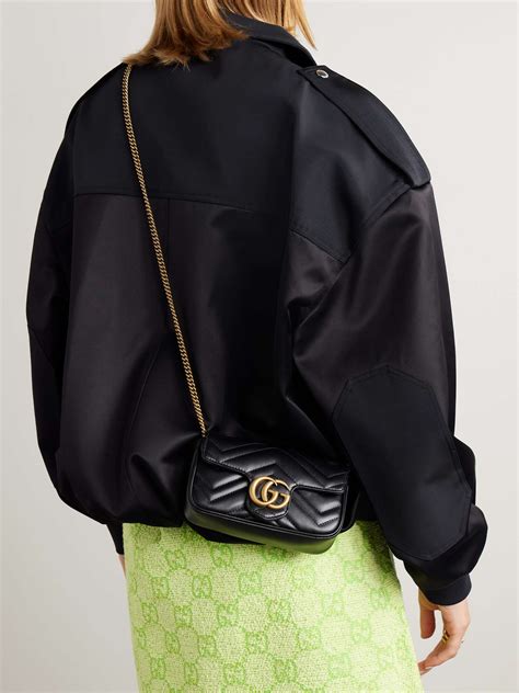 sac allongé gucci|gucci marmont super mini shoulder bag.